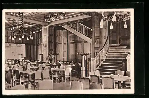 AK Berlin, Gasthaus Bierhaus Siechen am Potsdamer Platz, Innenansicht