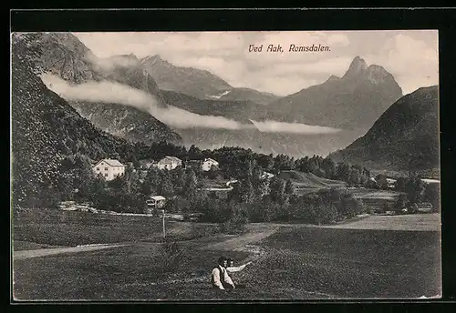 AK Ved Aak /Romsdalen, Panorama