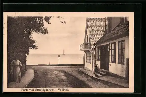 AK Vedbaek, Parti ved Strandgaarden