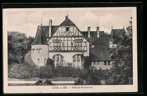 AK Köln-Marienburg, Südpark-Restaurant