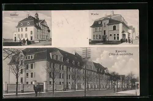 AK Köln-Raderthal, Kaserne, Kantine, Wache