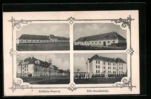 AK Köln-Raderthal, Artillerie-Kaserne