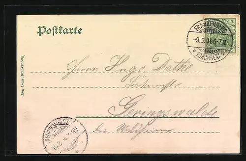 AK Frankenberg, Gasthaus Lützelhöhe