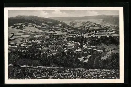 AK Uzok, Panorama des Ortes