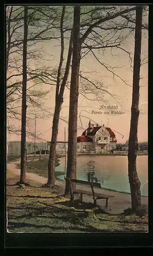 AK Ansbach, Partie am Waldsee