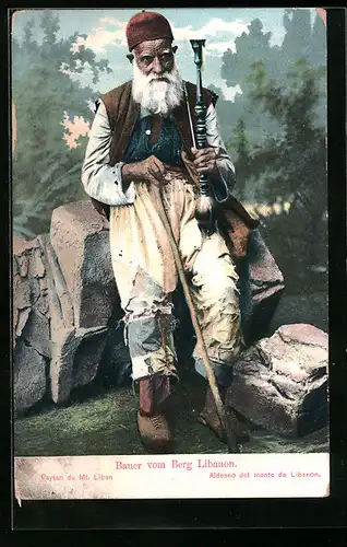 AK Bauer vom Berg Libanon