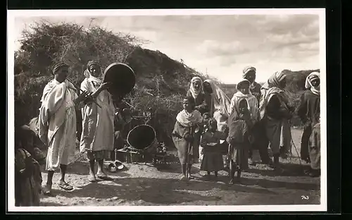 AK Musizierende Araber