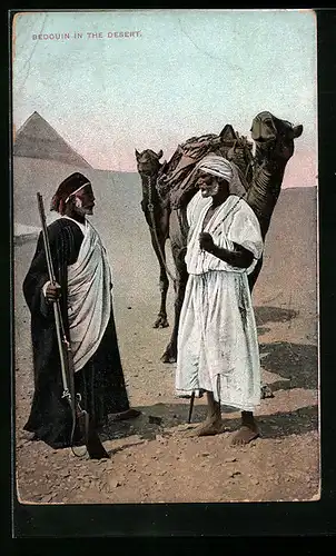 AK Bedouin in the desert