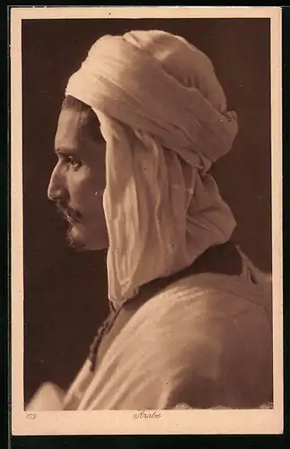 AK Arabe, arabische Volkstypen