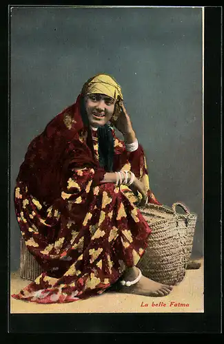 AK La belle Fatma, arabische Volkstypen