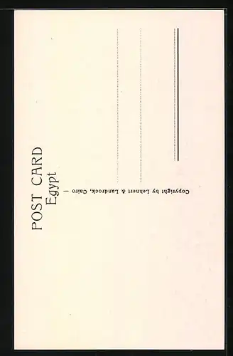 AK Egypt, Native Woman, arabische Volkstypen