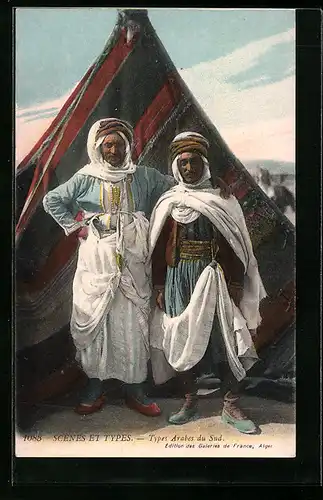 AK Types Arabes du Sud, arabische Volkstypen