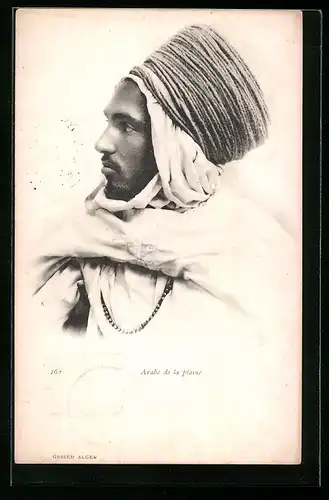 AK Arabe de la plaine, arabische Volkstypen