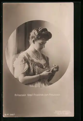 AK Prinzessin Eitel Friedrich von Preussen