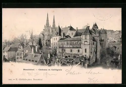 AK Neuchâtel, Château et Collégiale