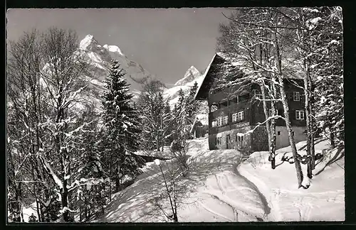 AK Braunwald, Pension Kohler im Schnee