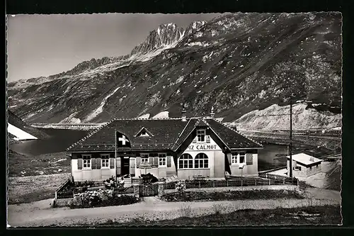 AK Andermatt, Oberalppasshöhe, Restaurant Piz Calmot