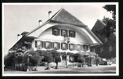 AK Worb, Gasthof zum Löwen Familie Bernhard