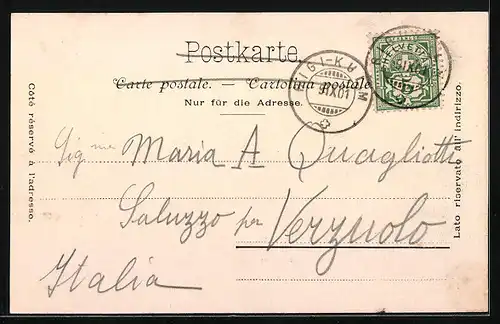 AK Rigi-Staffel, Panorama mit Rigi-Kulm