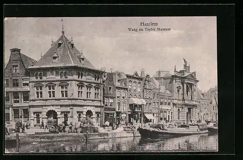 AK Haarlem, Waag en Teyler Museum