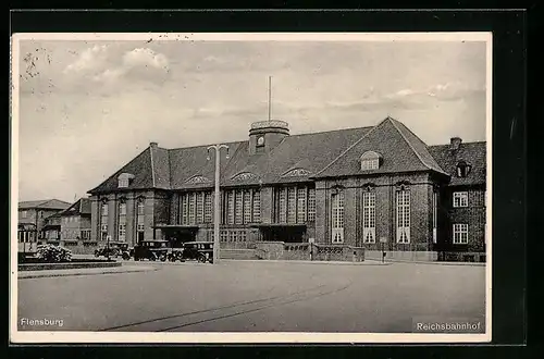 AK Flensburg, Reichsbahnhof