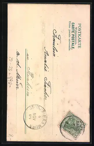 Relief-AK Ulm a. d. D., Das Münster