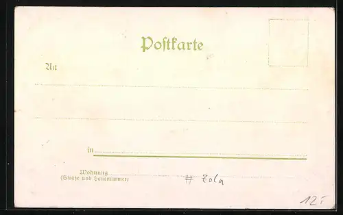 AK Affaire Zola-Esterhazy, Die verschleierte Dame Nr.1, Zum Rendezvous