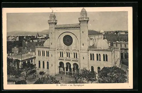 AK Oran, La Synagogue