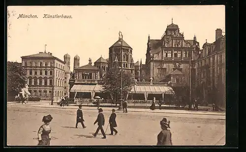AK München, Künstlerhaus, Synagoge