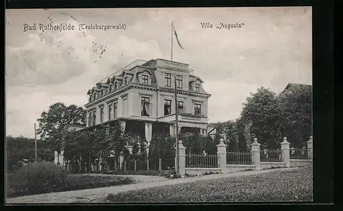 AK Bad Rothenfelde /Teutoburgerwald, Hotel Villa Augusta
