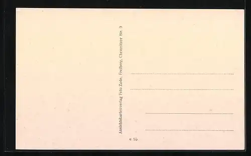 AK Freiberg /Sa., Gambrinus-Gaststätten von F. A. Hieckel