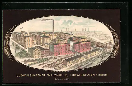 AK Ludwigshafen a. Rhein, Ludwigshafener Walzmühle