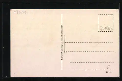 AK Vaihingen a. Enz, Ortspartie mit Gasthaus zum Reichsadler und Turm