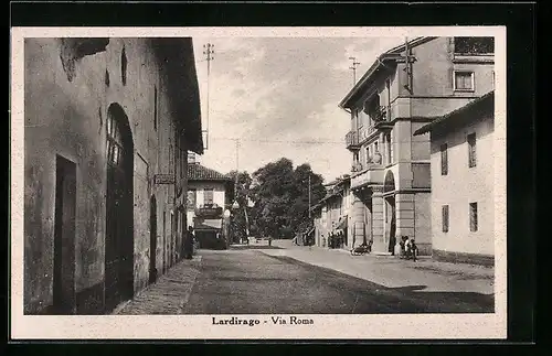 AK Lardirago, Via Roma
