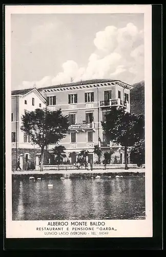 AK Verona, Albergo Monte Baldo, Lungo Lago, Restaurant e Pensione Garda