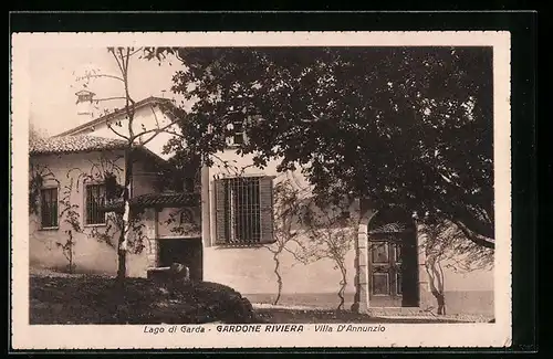 AK Gardone Riviera, Villa D`Annunzio