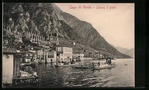 AK Limone, Lago di Garda, Il Porto