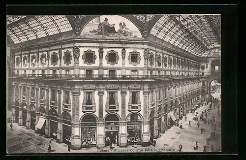 AK Milano, Ottagono Galleria Vittorio Emanuele