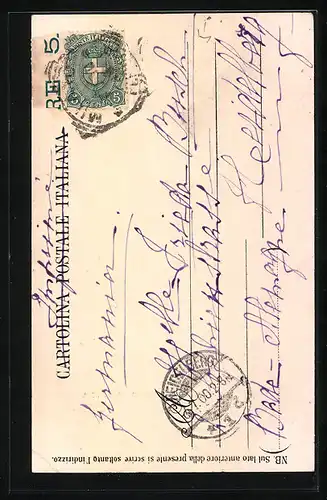 AK Milano, Monumento di Vittorio Emanuele II.