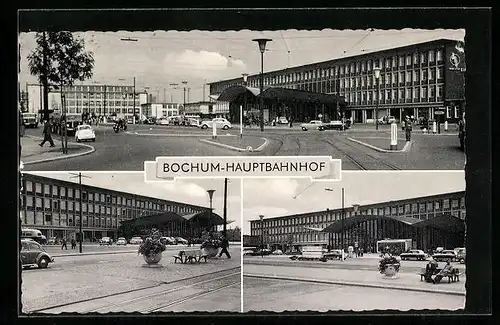 AK Bochum, Blick auf den Hauptbahnhof