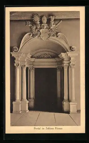 AK Füssen, Portal im Schloss