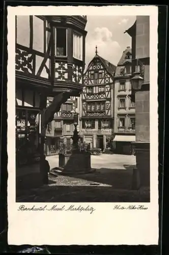 AK Bernkastel /Mosel, Marktplatz