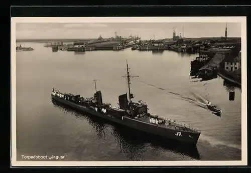 AK Torpedoboot Jaguar der Kriegsmarine