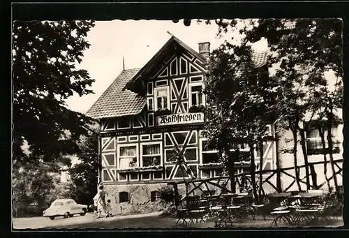 AK Unkeroda b. Eisenach, Hotel Waldfrieden