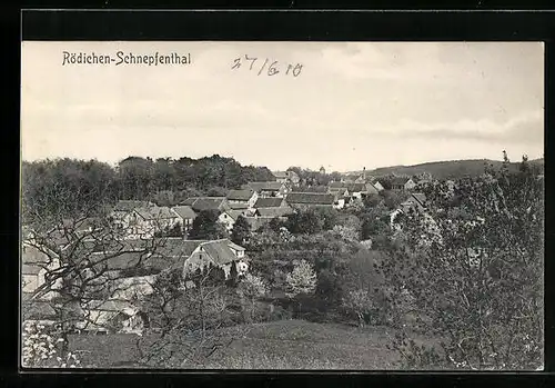 AK Rödichen-Schnepfenthal, Totalansicht