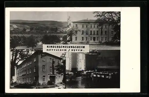 AK Rottleben / Kyffh., Kindergenesungsheim, Panorama