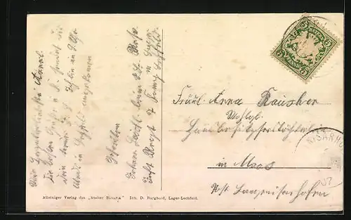 AK Lager Lechfeld, Baracken-Lager