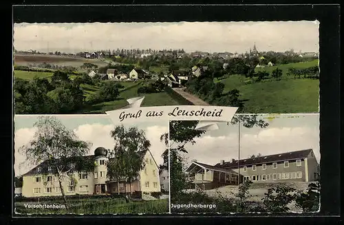 AK Leuscheid, Jugendherberge, Versehrtenheim, Totalansicht