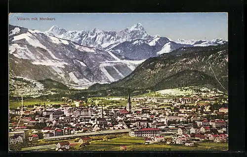 AK Villach, Totale mit Manhart