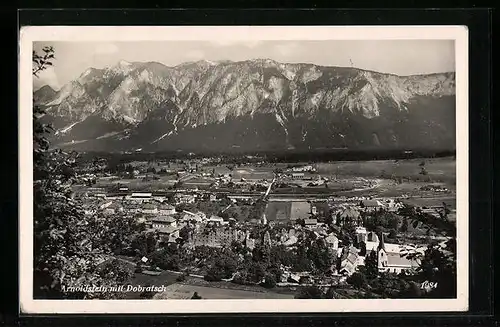 AK Arnoldstein, Panorama mit Dobratsch